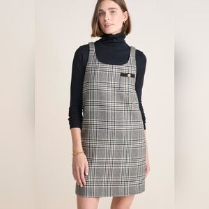 Vineyard Vines Glen Plaid Sleeveless Wool Blend Jumper Dress SZ XS